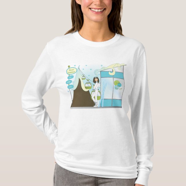 Fun Ski Lodge T-Shirt (Front)