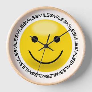 Fun Smiles Clock