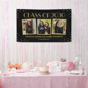 Fun Snapshots EDITABLE COLOR Graduation Banner