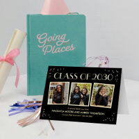 Fun Snapshots FOIL Folded Photo Thank You Card