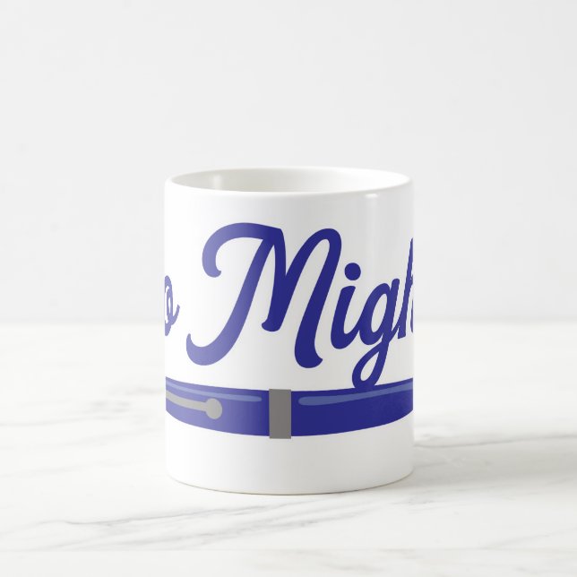 Fun So Mighty Author Pen Writer Design Coffee Mug (Center)