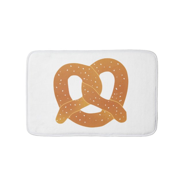 Fun Soft Pretzel Bath Mat (Front)