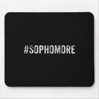 Fun Sophomore Tenth Grade Byck To School Gift Mouse Pad
