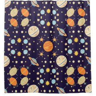 Fun Space Galaxy Bathroom Decor, Kids Astronomy