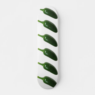 Fun & Spicy Jalapeno Pepper Skateboard