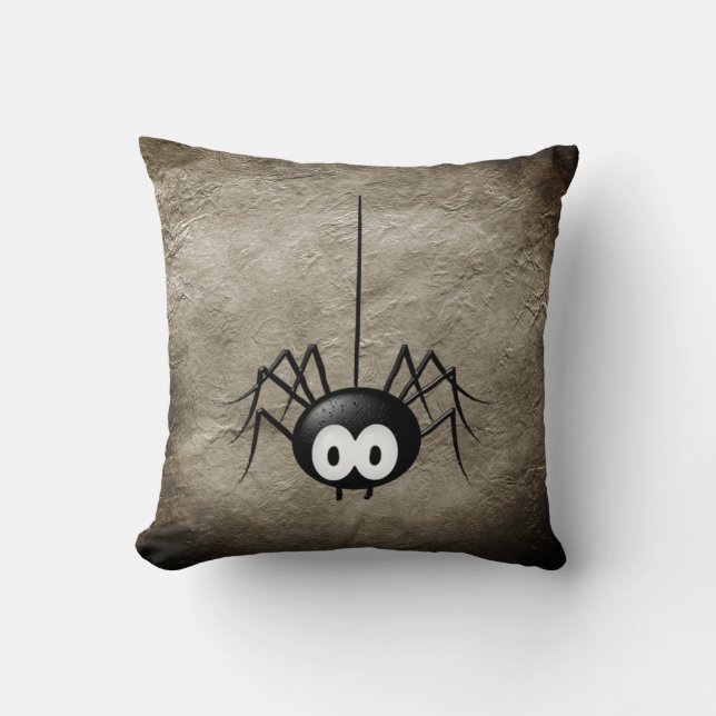 Fun Spider Pillow! Throw Pillow (Front)