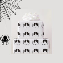 Fun, spooky, ghost face for Halloween