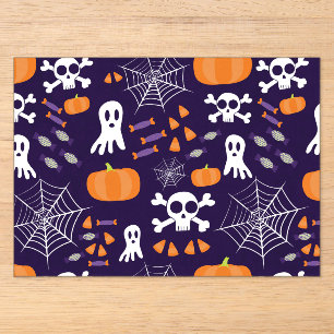 Fun Spooky Halloween Characters Acrylic Invitations