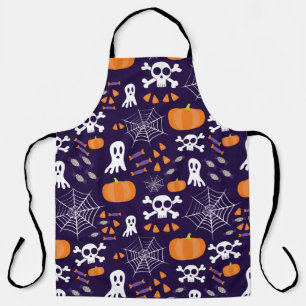 Fun Spooky Halloween Characters Apron