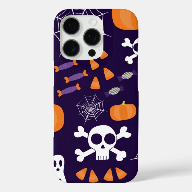 Fun Spooky Halloween Characters Case-Mate iPhone Case (Back)