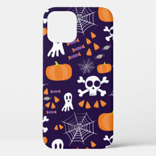 Fun Spooky Halloween Characters iPhone 12 Case