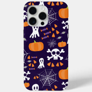 Fun Spooky Halloween Characters iPhone 15 Pro Max Case