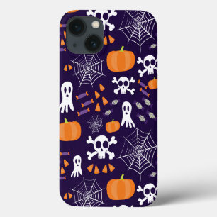 Fun Spooky Halloween Characters iPhone 13 Case
