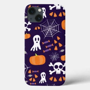 Fun Spooky Halloween Characters iPhone 13 Case