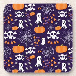 Fun Spooky Halloween Characters Coaster