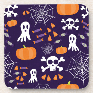 Fun Spooky Halloween Characters Coaster