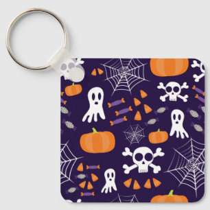 Fun Spooky Halloween Characters Keychain