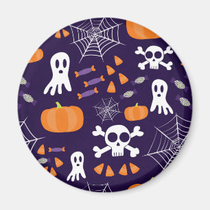 Fun Spooky Halloween Characters Magnet