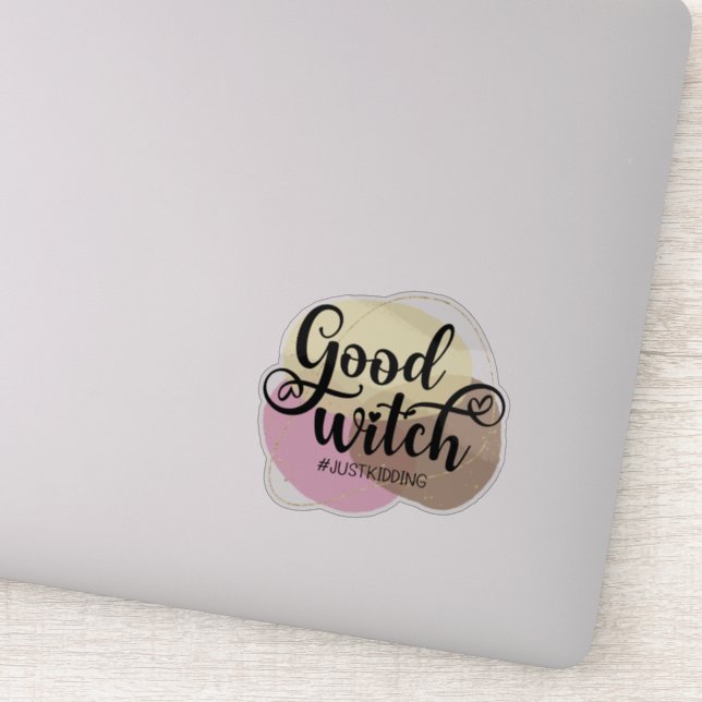 Fun, spooky Halloween quote  Sticker (Detail)