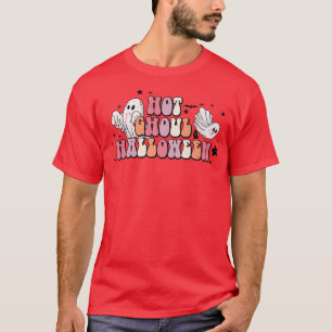 Fun Spooky Hot Ghoul Halloween Ghosts Funny Party T-Shirt