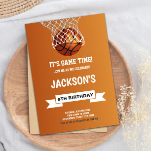 Fun Sports Party Design Invitation
