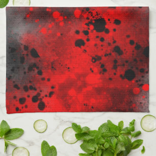 Fun spray paint effect Tea Towel