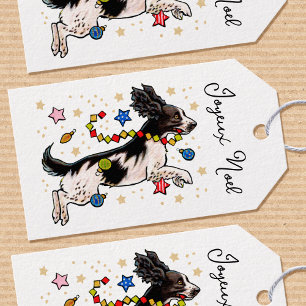 Fun Springer Spaniel Dog Christmas Custom Gift Tags