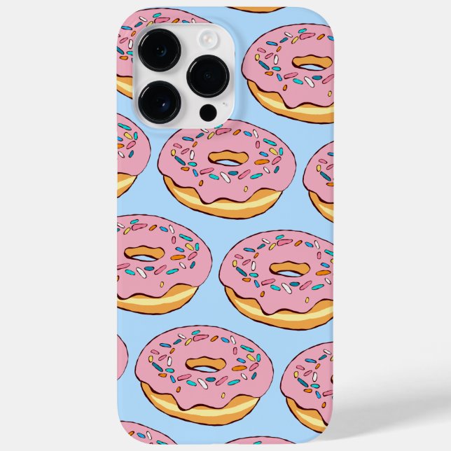 Fun Sprinkle Doughnuts iPhone Case (Back)