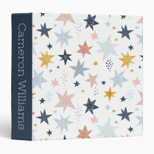 Fun Star Pattern Binder