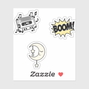 Fun Sticker Set – Colourful & Playful Designs