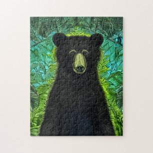 Fun Storybook Little Black Bear Jigsaw Puzzle