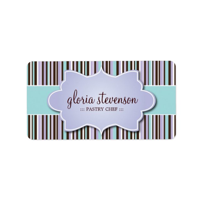 Fun Stripes Label (Front)