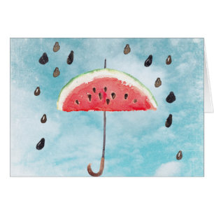 Fun Summer Fresh Melon Fruit Rain