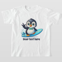 Fun Summer penguin add text unisex