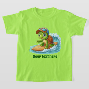 Fun Summer sea turtle add text unisex T-Shirt