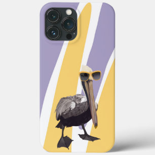 Fun Summer Vibes Pelican Bird iPhone 13 Pro Max Case