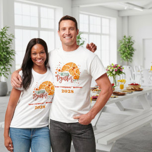 Fun Sun Retro Better Together Customized Name Year T-Shirt