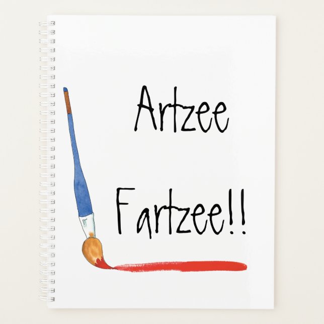 Fun Super Cute Artzee Fartzee Artistes (Devant)