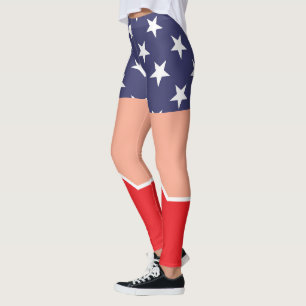 FUN! 🦸♀️Superhero Style Leggings – Bold Look