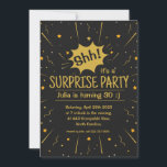 Fun surprise birthday invitations<br><div class="desc">A fun surprise birthday invitation,  full customizable front and back. Hope you enjoy it!</div>