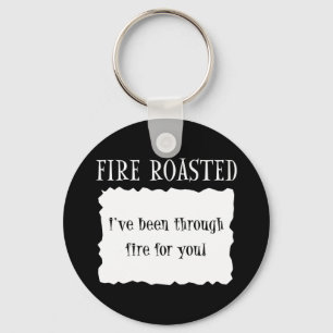 Fun Taco Sauce Group Halloween Costume Hot Fire Ro Keychain