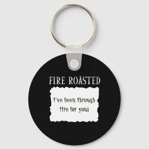 Fun Taco Sauce Group Halloween Costume Hot Fire Ro Keychain