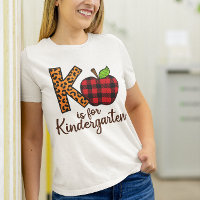 Fun Teacher K is for Kindergarten Graphic