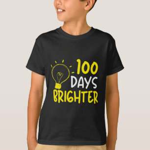 Fun Teacher Quote 100 days brights T-Shirt