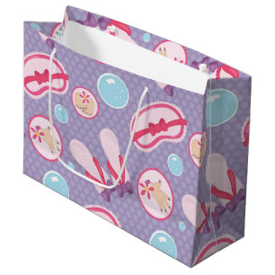 Fun Themed spa party large gift bag