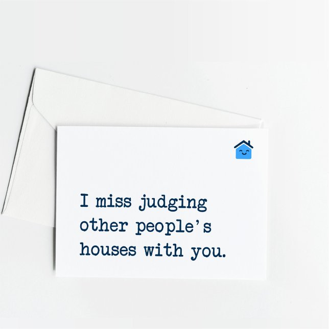 Fun Thinking of You Just Because Realtor Card (Creator Uploaded)