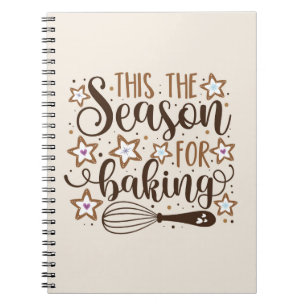 Fun 'Tis the Season for Baking Design Notebook