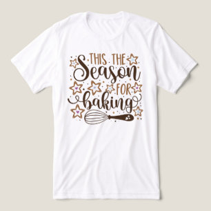 Fun 'Tis the Season for Baking Design Tri-Blend Shirt