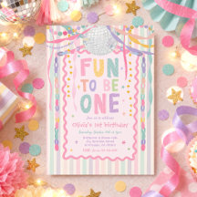 Fun To Be One Whimsical Girl First Birthday Party