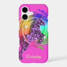 Fun Trendy Rainbow Unicorn Personalized